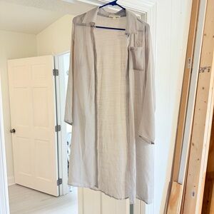 Rebellion Summer, Lightweight, Elegant Ivory Women's Coat